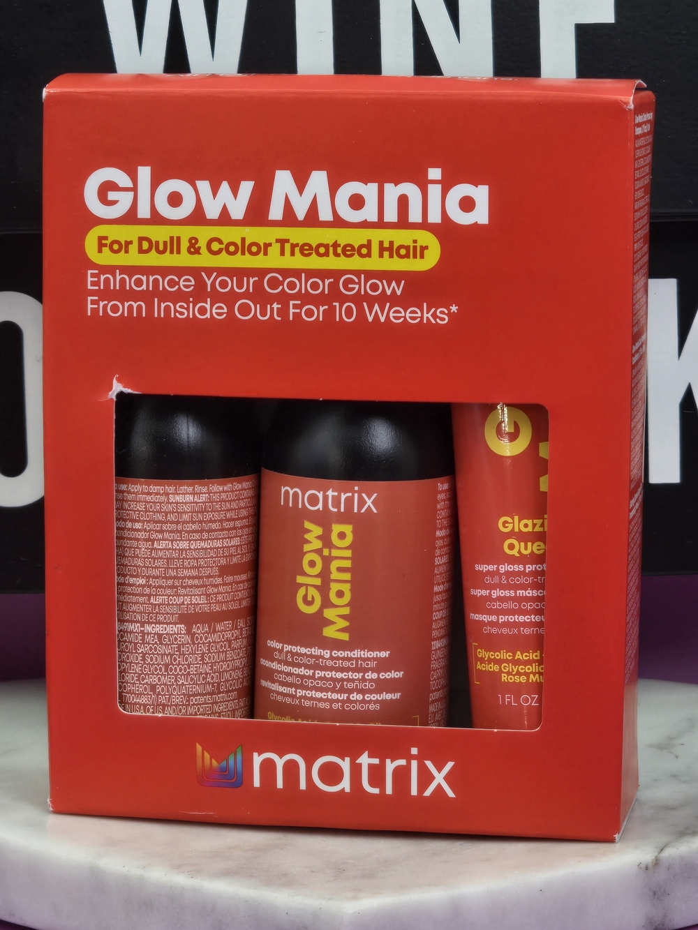 Matix Glow Mania Color Care Set - Red